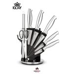سرویس کارد و ساطور 9 پارچه ایگوری IGORY KITCHEN