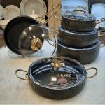 سرویس قابلمه اویز١٠ پارچه EVIZمدل سلین