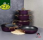 سرویس قابلمه ٩ پارچه KZP مدل آلما