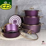 سرویس قابلمه 11پارچه KZP مدل آلما