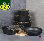 سرویس قابلمه ٩ پارچه KZP مدل آلما - Image 4