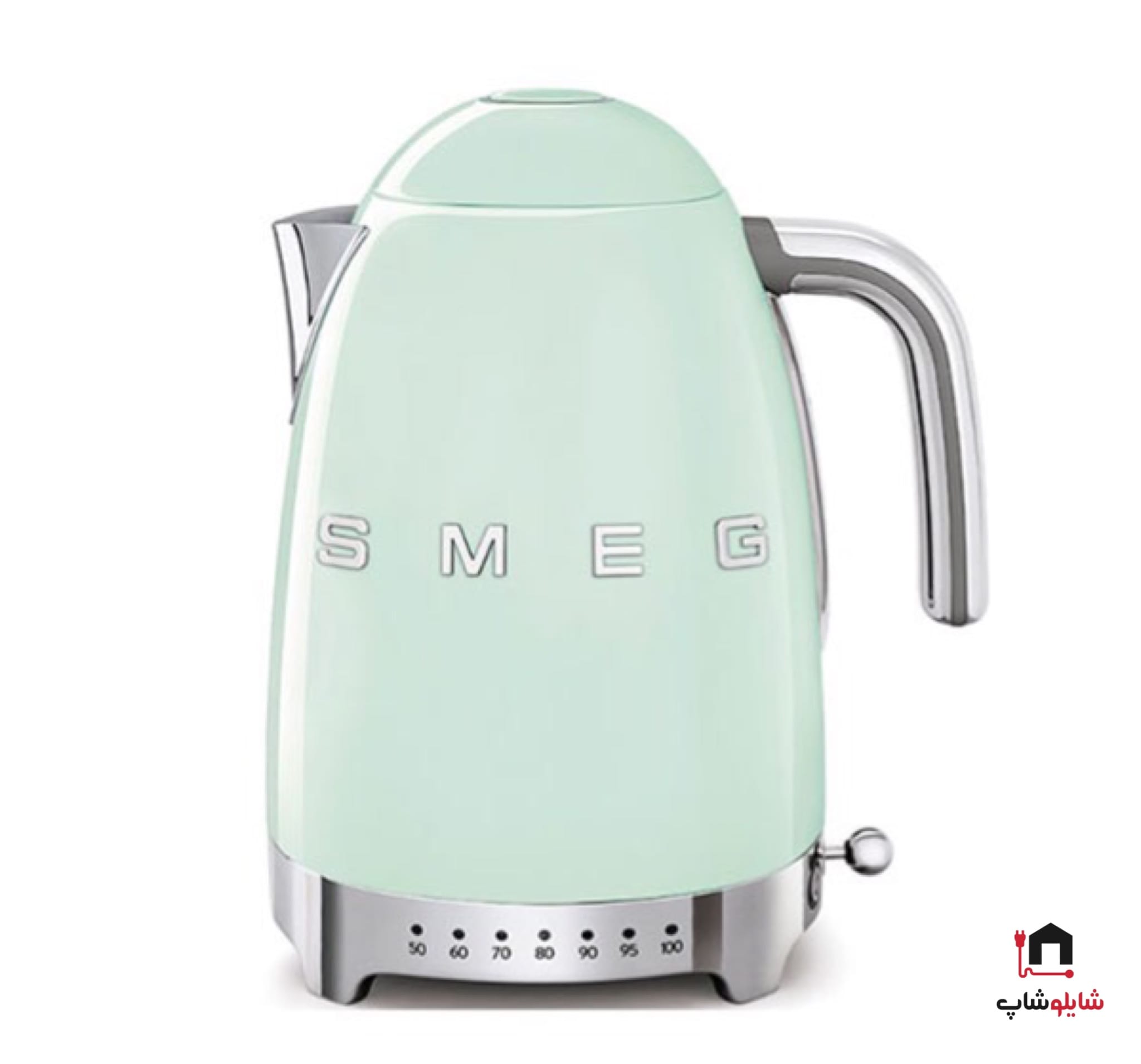 268F6B5F-5BE9-43DE-9E8E-8E5197CC595C کتری برقی درجه دار اسمگ مدلKLF04(سبز پاستیلی) - Image 1