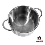 سرویس قابلمه ٨ پارچه استیل سانرایز مدل SUN_SS08 - Image 5