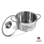 سرویس قابلمه ٨ پارچه استیل سانرایز مدل SUN_SS08 - Image 2