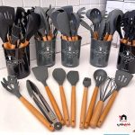 سرویس کفگیر و ملاقه 12 پارچه کیچن ست مدل UNT45 - Image 7