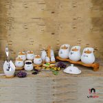 سرویس پاسماوری 18 پارچه یقه دار امبیکو مدل4030 - Image 3