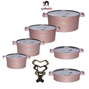 سرویس قابلمه پخت و پز راکلند 16 پارچه مدل تمیس