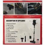 جارو پرتابل آب و خاک وردا مدل verda ver-8030 - Image 3