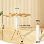 بند رخت 16 شاخه گردان کم جا مدل اختاپوس Embico - Image 6