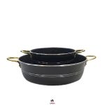 سرویس گرانیتی دسته طلایی14 پارچه روناک - Image 2