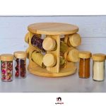 جا ادویه گرد گردان چوب شیشه رابروود برند دنیز - Image 4