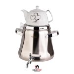 ست کتری قوری استیل یونیک مدل UN-7231