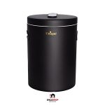 سطل برنج مشکی رنگ بدون پیمانه یونیک مدل UN-4270