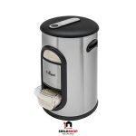 سطل برنج 10کیلویی پیمانه دار استیل یونیک مدل UN-4440