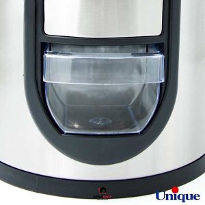 سطل برنج 10کیلویی پیمانه دار استیل یونیک مدل UN-4440