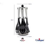 ست کفگیر ملاقه رنگی آنتیک یونیک مدل UN-1120 - Image 5