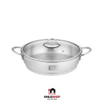 تابه استیل سایز 32 دو دسته کی اس تی مدل 5029