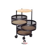 سبد سیب زمینی پیاز 3 طبقه دنیز