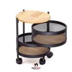 سبد سیب زمینی پیاز 2 طبقه دنیز