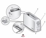 توستر بوش اصل مدل BOSCH TAT3A001 - Image 12