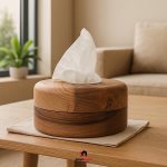 جادستمال کاغذی گرد چوب گردو برند سبزهوم مدل 0110 - Image 5