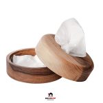 جادستمال کاغذی گرد چوب گردو برند سبزهوم مدل 0110 - Image 3