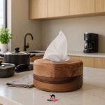 جادستمال کاغذی گرد چوب گردو برند سبزهوم مدل 0110 - Image 2