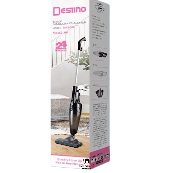 image - 2025-09-23T164948.805 جارو برقی پرتابل ( عصایی ) دستینو مدل DM-7007 - Image 1