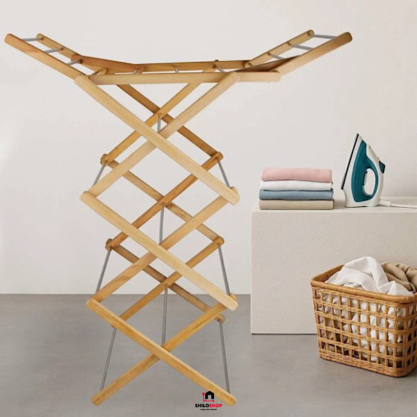 بند رخت دو بال آکاردئونی امبیکو مدل : embico 5023