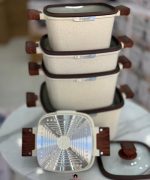 سرویس قابلمه 10 پارچه مربعی شکل روگن آلمان مدل Rü-7015 - Image 5