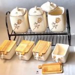 سرویس پاسماوری 7 پارچه کشویی درب چوبی امبیکو مدل EMBICO-4085 - Image 6