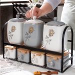 سرویس پاسماوری 7 پارچه کشویی درب چوبی امبیکو مدل EMBICO-4085 - Image 3