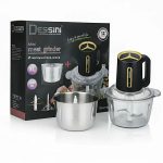 خردکن دوکاسه 3 لیتر دسینی اصلی با تیغه اضافی مدل DS-917G - Image 2